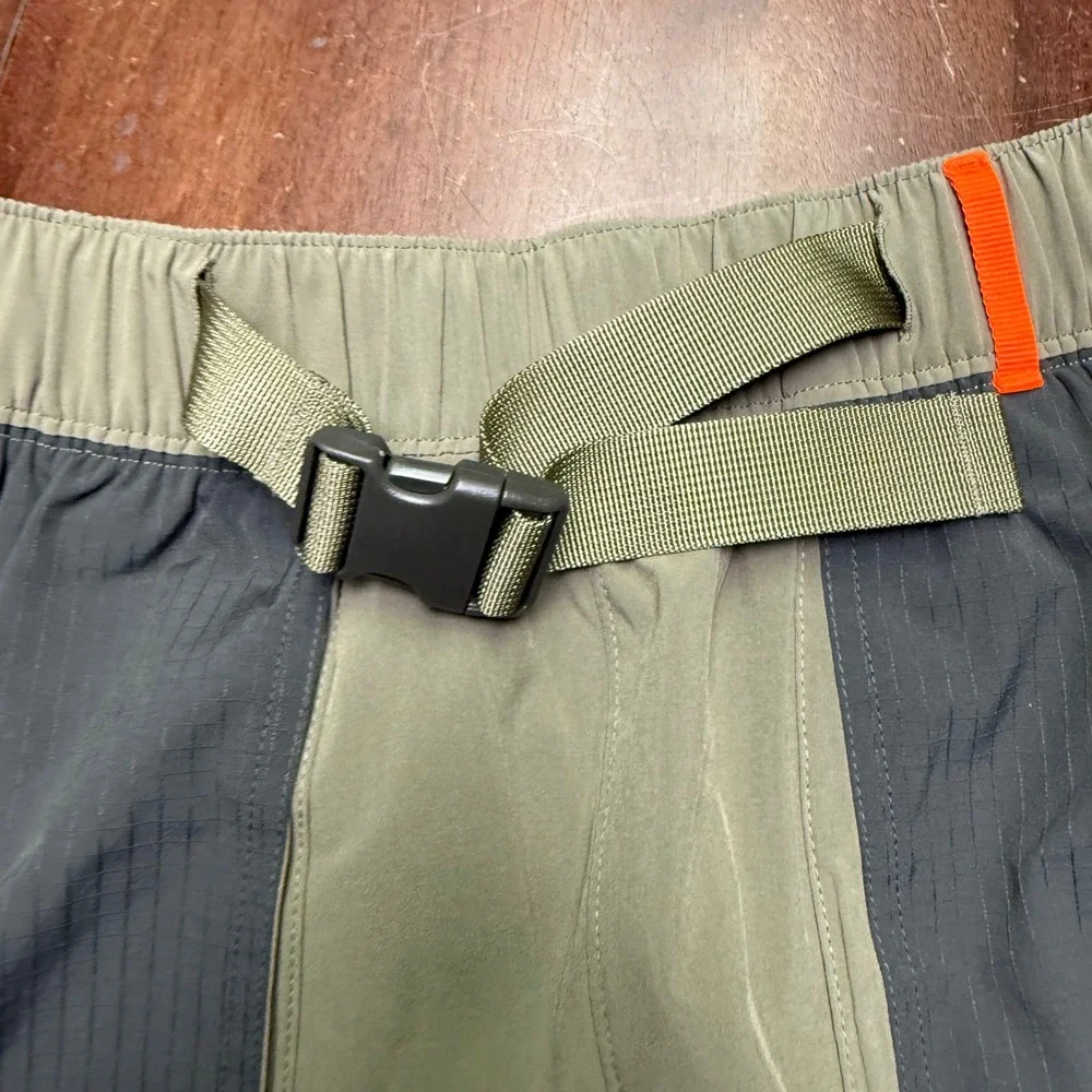Under Armour Rush Utility Pants Mens Small Olive Green Snap Side 1366190